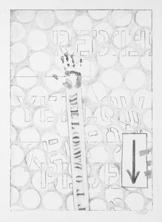 View Jasper Johns Untitled, 1984, charcoal and charcoal wash on wove paper, one of fifty Jasper Johns in the collection of Museum of Fine Arts, Houston. Museum Of Fine Arts, Fine Arts, Houston, Art Inspiration