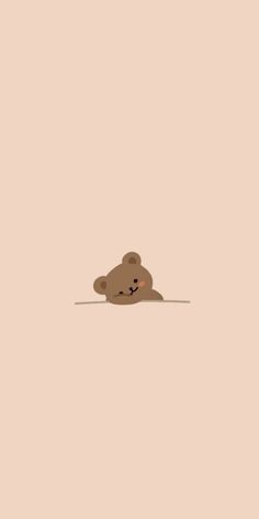 Pastel brown , cream ,beige , nude , light brown ,brown aesthetic wallpaper Aesthetic Wallpaper, Teddy Bear, Wallpapers, Iphone, Wall, Pink