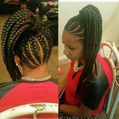 Bob Ponytail Hairstyles, Ponytail Hairstyles Updo, Feedin Ponytail, Bob Ponytail, Braids Bob