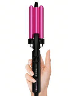 [3 Adjustable Temperature ]Farery 3 barrel hair waver with 3 heat settings range from (--°). Different temperatures are suitable for different hair textures, works for all hair. Most others' mini curling iron do not support temp adjustment function.
    [Beach Waves Curling Iron--Get Voluminous Looks ]It with 1/2 inch slim barrels get close to hair root easily and grip hair well, which is the perfect size to give some volume with a short style cut. Also, for long hair, it is super easy to get na Curling Iron For Short Hair, Crimper Hair, Beach Waves Curling Iron, 3 Barrel Curling Iron, Waves With Curling Iron, Barrel Curling Iron, Hair Crimper, Hair Waver, Hair Tool