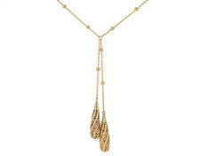 Artisan Collection of Turkey™ 18K Yellow Gold Over Sterling Silver Double Filigree Tear Drop Station Necklace. Measures Approximately 18"L x 0.31"W. Lobster Claw Clasp With 2" Extender. Gold Diamond Filigree Necklace Gift, Drop Station, Station Necklace, Tear Drop, Lobster Claw, Yellow Gold, Sterling Silver, Yellow, Silver