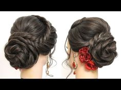 Wedding Updo Tutorial, Sanggul Cepol, Simple Wedding Updo, New Bridal Hairstyle, Prom Hair Tutorial, Sanggul Modern, Hair Updos Tutorials, Prom Hair Updo, Classic Updo