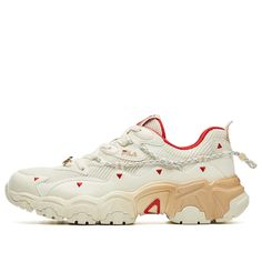 FILA White Chunky Sneakers, Shoes Beige, Dad Shoes, Chunky Sneakers, Shoes White, Stylish Sneakers, Nike Huarache, Sneakers Shoes, Golden Goose Sneaker