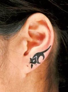 Ear Picture, 16 Tattoo, Petit Tattoo