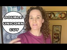 Double Unicorn Haircut Curly Hair, Unicorn Haircut Curly Hair, Unicorn Cut Curly Hair, Unicorn Haircut, Curly Hair At Home, Cut Hair At Home, Cut Curly Hair, Curly Updos, Curly Haircut