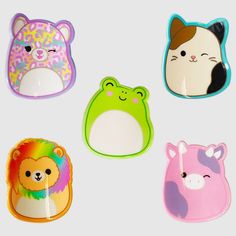 Add a fun and cute accent to your kid's hair with the Squishmallows Mini Claw Clips. This hair clip pack comes with varying Squishmallow characters to help them showcase their favorite and give them a look they'll love. Great for styling and accenting hair, this mini hair clip set is suitable for all hair types. Squishmallows Mini, Mini Claw Clips, Mini Hair Clip, Claw Clips, All Hair Types, Claw Clip, Hair Types, Hair Tools, Beauty Care