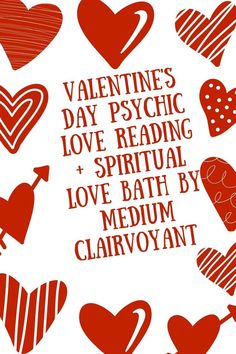 valentine's day psychic love reading and spirital love bath by medium clarvoant