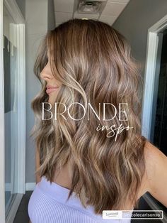 Halleeee.sand Hair, Darker Highlights For Blonde Hair, Light Brown With Dimension, Teddy Bear Bronde Haircolor, Sadie Robertson Hair, Summer To Fall Hair, Darker Blonde Hair Color Ideas, Blonde To Brown Before And After