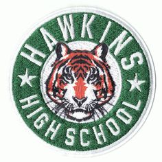 Stranger Things Hawkins High School Logo Iron On Patch Stranger Things Patches, Stranger Things Collection, Diy Iron On Patches, Billy Kid, Stranger Things Dustin, Everything All At Once, Patch Collection, Stranger Things Tv