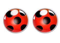 PRICES MAY VARY. 【Unique No Pierced Design】🐞Non-piercing clip on earrings, No painful pierced experience. 【Reliable Material】🐞 earrings made of metal,glass ,art print, ear clips diameter: 0.59in. 【No Skin Allergy】🐞Metal Silver Plated ,crystal ,Art Print.lead-free & nickle-free, it will never fade and is not allergic for your skin. 【Occasion】🐞The earrings suitable for Cosplay,Halloween,Birthday,Christmas,Daily wear etc. You can Send it as a Perfect Gift to Your daughter, granddaughter, or nie Ladybug Wings, Ladybug Earrings, Ladybug Jewelry, Woman Cosplay, Red Charm, Miraculous Ladybug Oc, Anime Jewelry, Gem Earrings, Silver Ear Cuff