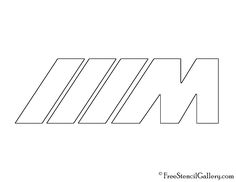 the letter m is made up of lines