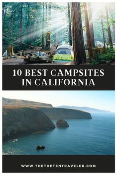 the top ten best campsites in california