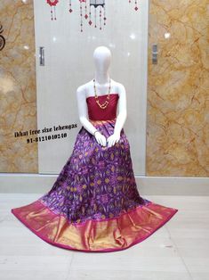 For exclusive #pochampally #ikkat and pure #ikat #pochampally #ikkatlehengas #ikatAdultLehengas  To contact through WhatsApp directely click on below link  https://api.whatsapp.com/send?phone=918121040240  https://www.facebook.com/Ikkat-Wholesale-Bazzar-2150511831686138/ Suitable For ADULTS Measurements:-- Body............................ ....2.9Meters Blouse..............................90cms Height of the lehenga.....46inches    . . . . . .  #pochampallysares  #pochampallyikkat #pochampallyikk Sleeveless Formal Dress, Formal Dresses, Pure Products