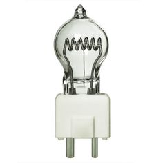 a light bulb that is plugged in