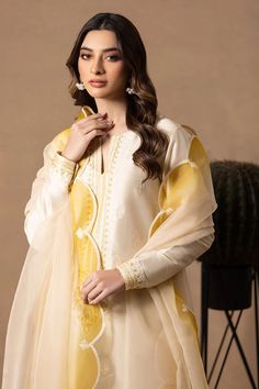 Simple Suits, Cotton Dress Indian, Dupatta Design, Pakistani Kurta, Dupatta Style, Suit Salwar, Latest Dress Design, Simple Kurti Designs, Pakistani Dresses Casual