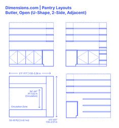 the instructions for how to make a pattern for a party layout, including two separate sections