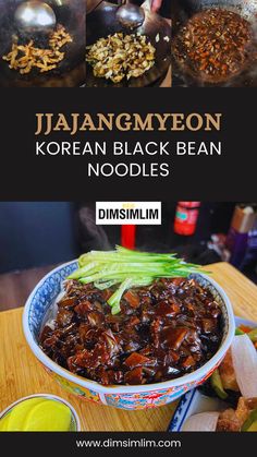 Perfect your Korean-Chinese cooking with Jjajangmyeon. Thick noodles and rich black bean sauce create the ultimate comfort food.