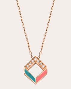 Multiple Bvlgari Jewelry, Sparkling Diamond, Women Diamond, Diamond Pendant Necklace, Rose Gold Diamonds, Sparkle Diamonds, Diamond Pendant, Lobster Claw, Chain Length