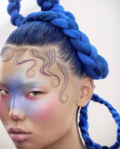 Creative Makeup Looks, Creative Hairstyles, 인물 사진, Hair Art, Artistry Makeup, Creative Makeup