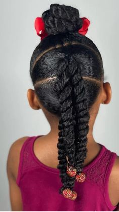 Easter Hair Styles For Black Kids, Easy Hair Styles For Black Girls Kids, Picture Day Hairstyles Black Kids, Preschool Graduation Hairstyles Black, Little Black Girls Natural Hairstyles Simple Updo, 2nd Grade Hairstyles Black, Prek Graduation Hairstyles Black, Black Girls Hairstyles For Kids Ponytail, Hairstyle For Kids Girl Black