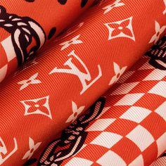 LOUIS VUITTON® - Sailor Bandana Square 70 - Vermilion Louis Vuitton Official, Louis Vuitton, Square