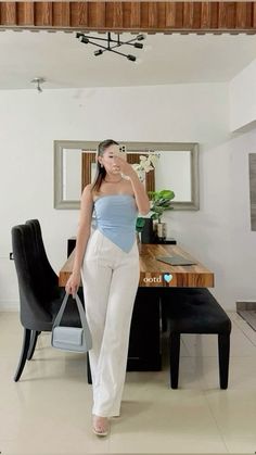 Outfit Formal Verano, Shein Outfits 2024, Italian Summer Outfits 2024, Casual Chic Outfits, Outfit Inspo Casual, Elegante Casual, Casual Chic Outfit