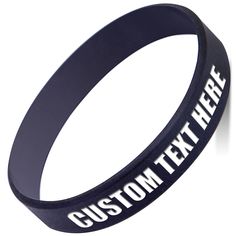 PRICES MAY VARY. Click "Customize Now" button and enter personalized text，size and pack of quantity. It will display the wristband preview and price. Wristband style: Debossed Color Filled (Text Engraved + Filled Color). Your text is NOT just printed, it can protect the ink from daily wear and tear, such as swimming, showering or friction from skin and clothing. When click "Customize Now" button，pack of 1-500 Piece to you choose. You buy more，the price will be better！ High-Quality Silicone Mater Personalized Adjustable Bracelets For Personal Use, Customizable Adjustable Wristband For Sports Events, Customizable Adjustable Wristband For Sports, Customizable Blue Wristband For Gift, Customizable Blue Wristband For Gifts, Personalized Wristband Gift, Customizable Adjustable Black Wristband, Customizable Blue Wristband, Customizable Craft Supplies For Personalized Gifts