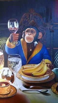 Monkey See Monkey Do, Wilson Art, Monkey Face, Monkey Art, Monkeys Funny, Monkey Business, Animal Heads, Primates, Fantastic Beasts