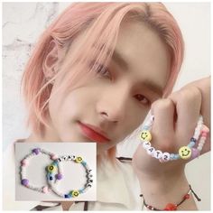 Beomgyu Beads Bracelet, Bangchan Bead Bracelet, Kpop Kandi Bracelets, Skzoo Bracelet, Straykids Jewelry, Kpop Beaded Jewelry, Straykids Bracelets