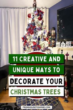 12 Creative Christmas Tree Theme Ideas That Will Inspire You Kate Spade Christmas Tree, Tree Theme Ideas, Christmas Tree Theme Ideas, Peacock Christmas Tree, Christmas Tree Theme, Woodland Christmas Tree, Hometalk Diy, Christmas Elf Costume, Coastal Christmas Tree