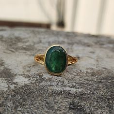 4Ct, 5Ct, 6Ct Natural Zambian Emerald/ Panna Ring in Panchdhatu Metal, Astrology Gemstone Ring for Men & Women, Lab Certified Gemstone Ring Gemstone - Emerald Natural- Yes Certified- Yes Color of Gemstone - Green Weight of Gemstone- 4 to 6 Carat Gemstone Shape - Oval Ring Metal- Panchdhatu For Customization & More Info You Can Directly Message Us Green Stone Ring For Women, Panna Ring, Emerald Ring For Men, Gemstone Ring For Men, Stone Rings For Men, Colored Stone Engagement Rings, Mens Ring Designs, Green Stone Ring, May Birthstone Rings