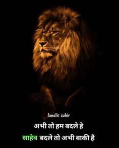 Tigress Quotes, Revenge Quotes In Hindi, Revenge Status, Hostel Poster, Lion Attitude, Sigma Quotes, Positive God Quotes, Bhole Nath