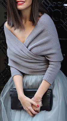 #anthrofave: Wearing It Well - Bailey 44 Tulle Midi Skirt in 4 Colors #anthrofave Bridal Sweater, Cross Sweater, Skirt Tulle, Diana Penty, Tulle Midi Skirt, Sonam Kapoor, Blair Waldorf, Olivia Palermo, Mode Inspiration