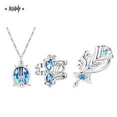 Official Genshin Impact Concert 2021 Necklace Ring Brooch Pin Pendant Jewelry 100% Brand new & High quality  Color: (As shown in picture) Chain length 420mm ，pendant 17.5*10mm ，Weight4.2g Brooch 31.5*16mm， Weight 4.1g  Ring Weight 5.7g ，Ring surface height 21mm， ring circumference 53-57mm Adjustable ★Material：Platinum plated brass ★Package: 1pc PaymentDelivery detailsTerms of salesAbout usContact us Payment    We only accept Paypal payment, fast and safely! We only ship item to your PayPal verif Arrow Feather, Necklace Ring, Brooch Necklace, Symphony Orchestra, Pin Pendant, Brooch Jewelry, Pin Jewelry, Necklace Sizes, Fashion Jewelry Necklaces