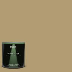 a can of marquee green paint on a green background with the word marquee