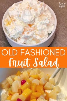 This easy Ambrosia fruit salad recipe is super creamy and packed with fruitThis old-fashioned Southern dessert salad is the perfect sweet and light treat Cream Cheese Fruit Salad, Cool Whip And Cream Cheese, Recipe With Cool Whip, Fruit Salad With Cream, Tropical Fruit Salad Recipe, Recipes With Cool Whip, Easy Fruit Salad