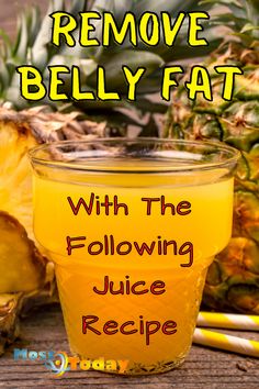 Pineapple Detox, Pineapple Water, Remove Belly Fat, Easy Detox, Juice Recipe, Best Detox, Stomach Fat