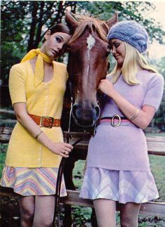 the1970sfashion: “Pastel Plaids-1970s ” 1969 Fashion, Susan Dey, 70s Costume, 1970s Style, Soft Gamine, Pastel Plaid