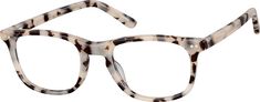 Have fun with color play in these eye-catching rectangle glasses. The glossy hand-polished acetate eyeglasses is accented with iconic double dots at the corners as well as slim streamlined temple arms. This look works well as both glasses and sunglasses. For added comfort the lightweight style is fitted with spring hinges. It is available in red or ivory tortoiseshell. | Zenni Rectangle Prescription Eyeglasses Pattern Tortoiseshell Plastic Glasses For Round Faces Woman Frames, Trendy Glasses Frames, Tortoise Shell Glasses, Rectangle Glasses, Zenni Optical, Fashion Eye Glasses, Color Play, Stylish Glasses, Prescription Eyeglasses