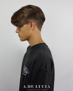 Short Side Part Haircuts For Women, Undercut With Long Sides Men, Middle Part Shaved Sides Men, Long Top Short Sides Men Straight Hair, Faded Undercut Mens, Mens Haircut Long On Top Short On Sides High Fade, Curtain Bangs Short Hair Men, Short Undercut Men, Undercut Mens Hair