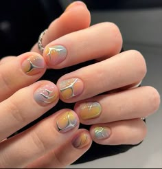 Funky Short Nails, Men Nails, Unghie Nail Art, Minimal Nails, Soft Nails