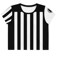 Make a risque' splash with our Referee crop top tee, ideal for a stylish swim outfit coordination with our Referee swimwear. From beach strolls to poolside lounging, achieve an eye-catching look effortlessly. Buy now for standout swim fashion! These shirts have a girl's cut. If you can't deal with a little gender bending, this shirt is not for you. The cut is a bit different than a men's around the shoulder and arm holes. Check the size chart carefully! Choose based on your chest size. This item Outfit Coordination, Swim Outfit, Crop Tee Shirt, Gender Bending, Girls Cuts, Cropped Tee Shirt, Swimming Outfit, Crop Top Tees, Swim Fashion