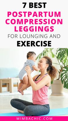 postpartum compression leggings