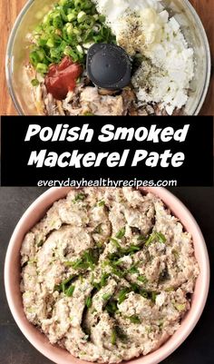 this is an image of polish smoked mackerel pate