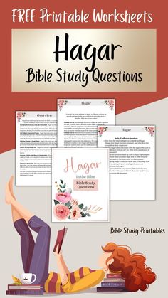 Free Printable Hagar Bible Study Questions Free Bible Study Printables Worksheets, Free Bible Study Printables, Bible Study Questions, Study Printables, Bible Study Printables, Free Bible Study, Book Of Genesis