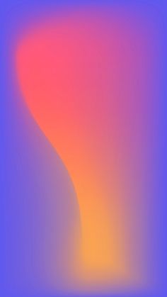 a blurry image of an orange and blue background with the light reflecting on it