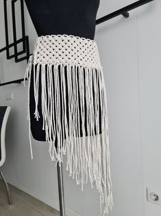 MACRAME TASSEL SKIRT Vacation Beach Skirt Cotton Rope Skirt Macrame Beach Skirt Bohemian Style Handmade Summer Macrame Skirt - Etsy Bohemian Cotton Skirt For Beach Season, Bohemian White Bottoms With Fringe, White Bohemian Bottoms With Fringe, Bohemian Handmade Beach Bottoms, Handmade Bohemian Beach Bottoms, Bohemian Beach Bottoms Handmade, Bohemian Fringe Skirt For Vacation, Bohemian White Skirt For Beach Season, White Bohemian Skirt For Beach Season