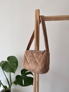 Everyday Quilted Brown Shoulder Bag, Rectangular Shoulder Bag With Soft Interior For Everyday, Everyday Rectangular Shoulder Bag With Soft Interior, Brown Quilted Shoulder Bag, Everyday Brown Quilted Shoulder Bag, Trendy Quilted Brown Bag, Everyday Quilted Pouch Bag, Sherpa Bag, Fluffy Tote Bag