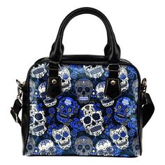 Skull Handbags, Skull Purse, Skull Bags, Fall Handbags, Skull Clothing, Printed Handbags, Skull Fashion, Handbag Patterns, Leather Shoulder Handbags