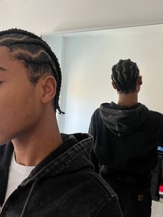 braids black male nyc cornrows wavy inspo Hairstyle Cornrows, Cornrow Styles For Men, Afro Hairstyles Men, Braid Styles For Men, Boy Braids Hairstyles, Black Hair Cuts, Cornrow Hairstyles For Men